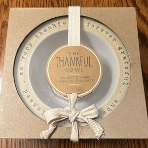 Thanksgiving The Thankful Bowl Keepsake Tradition